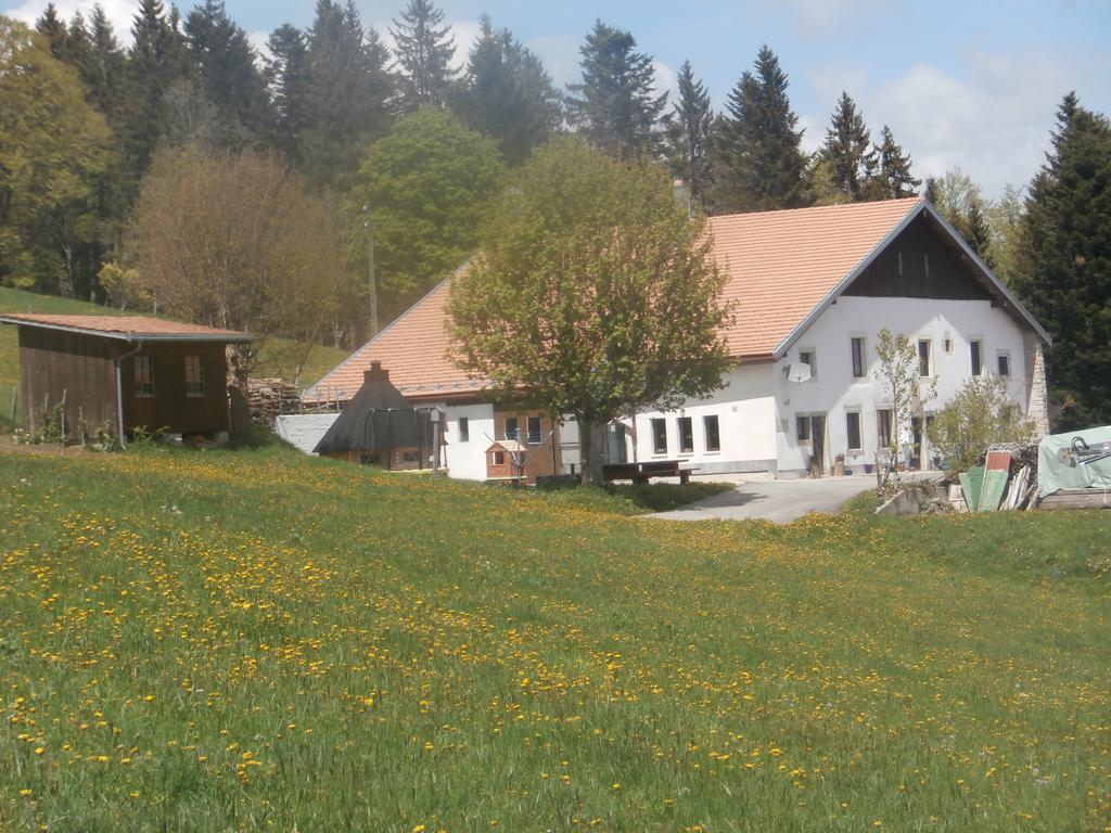 B&B La Ferme De Pouillerel La Chaux De Fonds ภายนอก รูปภาพ