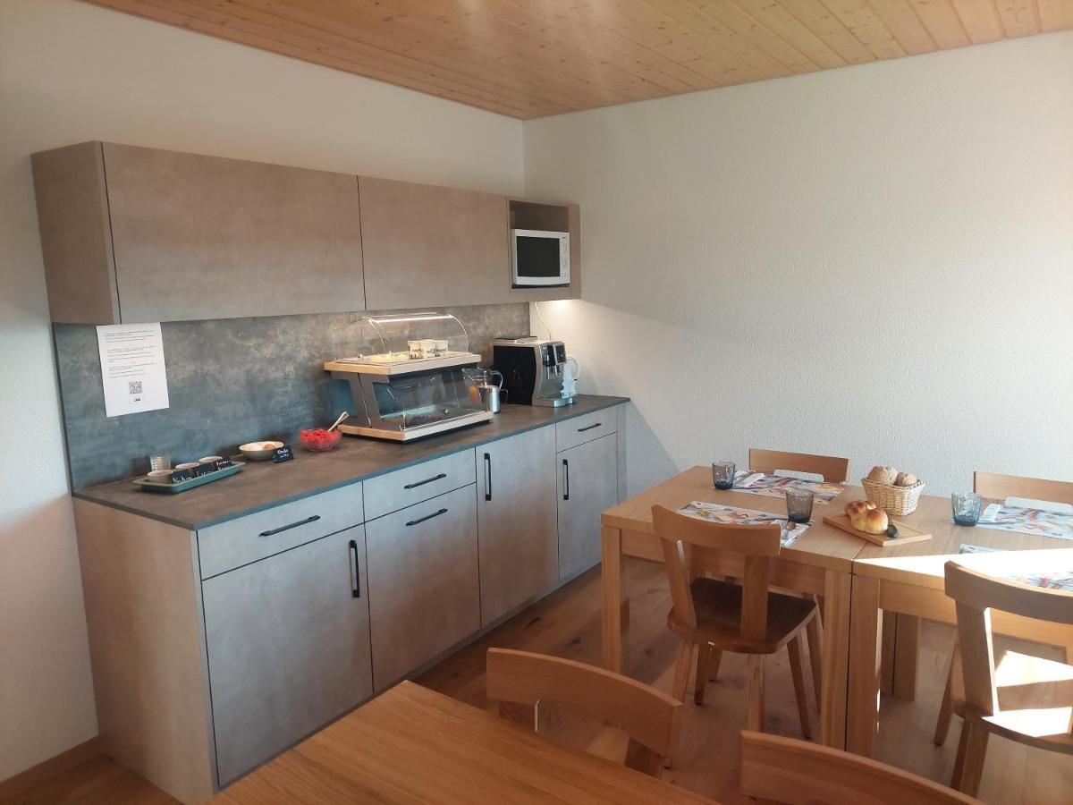 B&B La Ferme De Pouillerel La Chaux De Fonds ภายนอก รูปภาพ