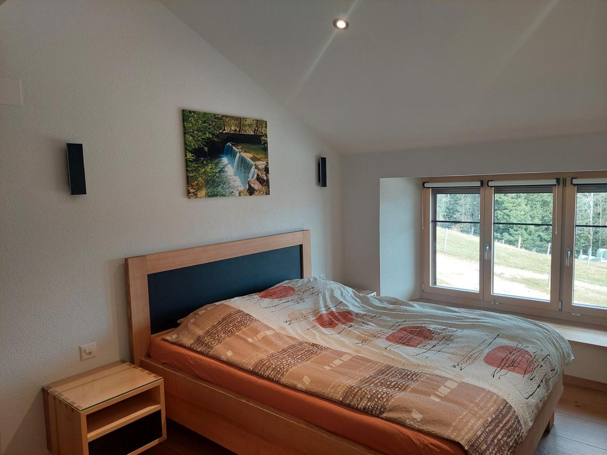 B&B La Ferme De Pouillerel La Chaux De Fonds ภายนอก รูปภาพ