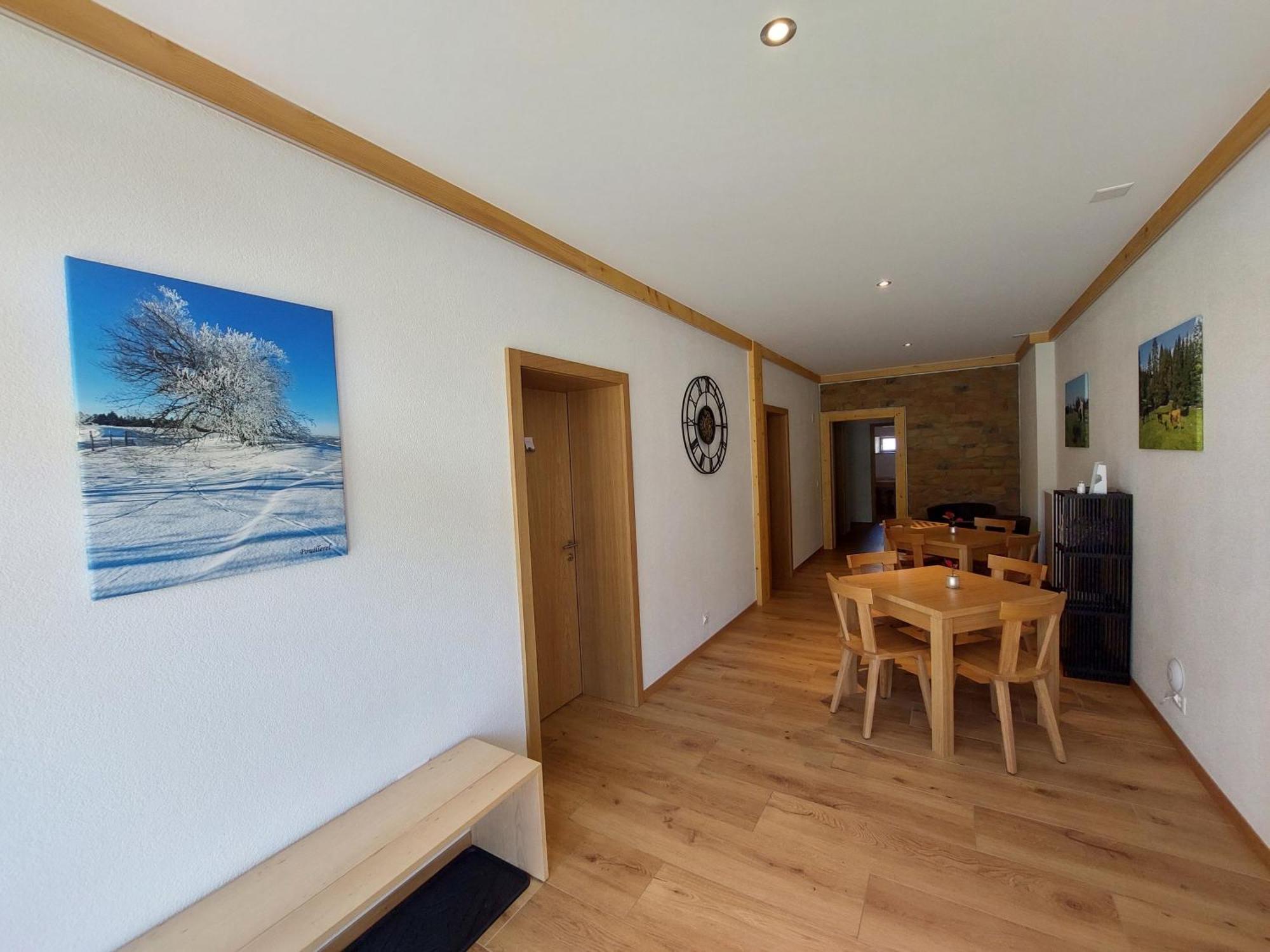 B&B La Ferme De Pouillerel La Chaux De Fonds ภายนอก รูปภาพ