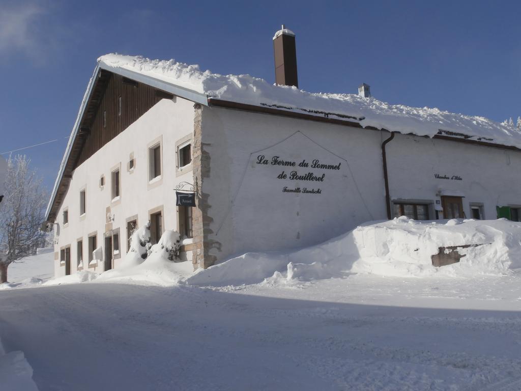 B&B La Ferme De Pouillerel La Chaux De Fonds ภายนอก รูปภาพ